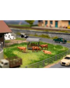 Figuren-Set mit Mini-Sound-Effekt Kühe