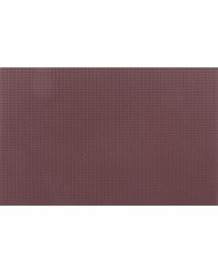 Bastelplatte Dachziegel, rotbraun