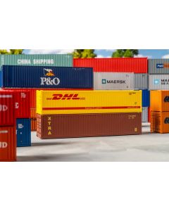 40' Container DHL und XTRA