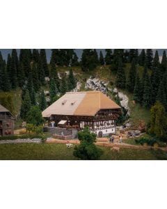 Jubiläumsmodell Schwarzwaldhof mit 2 Figuren