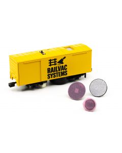 Tomytec H0 Schienenreinigungswage mit Staubsauger DC/AC