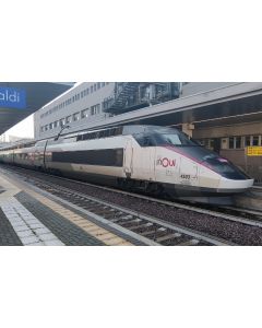 SNCF TGV Réseau tri-courant, 4-teiliges Basiset InOui Milano-Torino-Lyon-Paris, Ep. VI, DC