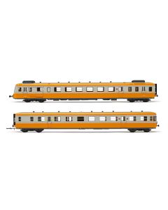 SNCF RGP2 D-Triebzug 2-teilig orange/inox EpIV DCS