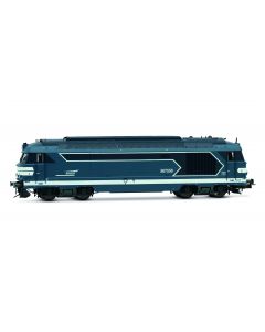 SNCF 4-achsige Diesellokomotive BB 567556 blau Logo casquette Ep.V