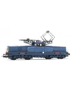 SNCF 4-achsiger El-Lok BB 12013 blau/gelb 2+2 Frontlampen rote Lokschilder Ep.III