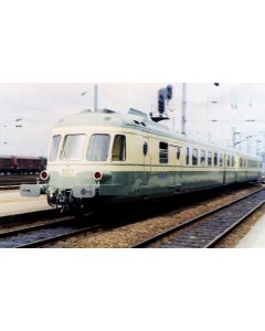 SNCF 2-teil. Diesetriebzug RGP I grün/beige, Ep. IV