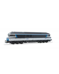 SNCF 6-achsige dieselelektrische Lokomotive CC 72006 Isabelle, blau/silber/grau, Ep. V