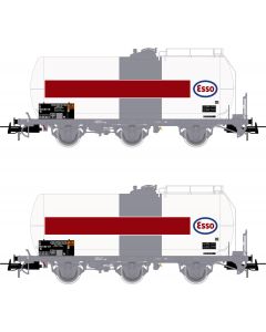 SNCF 2 Tankwagen 3-achsig ESSO EpIV