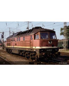 DR Diesellokomotive 142 002-5 rot mit grau Dach Ep.IV DCS