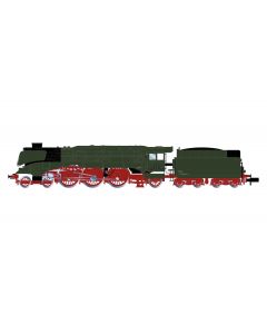 DR Dampflokomotive Baureihe 18 201, Kohletender, grün ohne Zierlinie, Ep. III, DCS