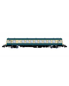 DB 4-achsiger Dieseltriebwagen BR 627.0, blau/beige , Ep. IV