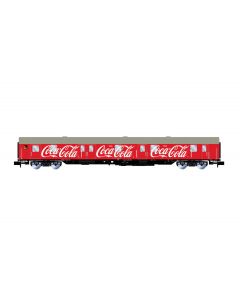 Coca-Cola4-achsigerPostwagen ex Post-mr-a rot mit schwarz chassis Ep. V