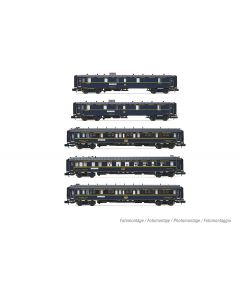 CIWL 5 Wagen Orient-Express 2x D, 1x WR, 2x WL, 14