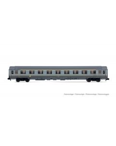 FS Set UIC-Z1-Wagen-Set, 1. Klasse in grau/gelb + 2. Klasse Bandiera, Ep. V