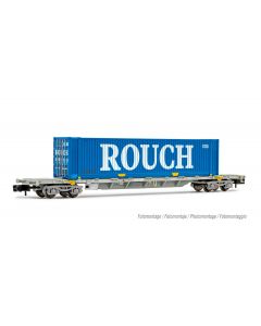 SNCF 4-achs. Containertragwagen+ 45’ ROUCH Ep VI