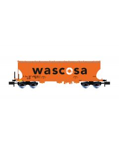 D-WASCO 4-achsiger Getreidesilowagen, orange , grosses WASCOSA logo, Ep. VI