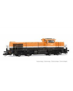 BASF dieselelektrische Lokomotive Vossloh DE 18, orange/grau, Ep. VI