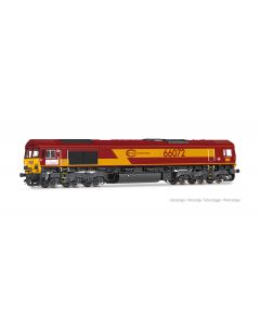 TT Euro Cargo Rail, Diesellokomotive class 66, braun , Ep. VI, mit BLE Sound Decoder