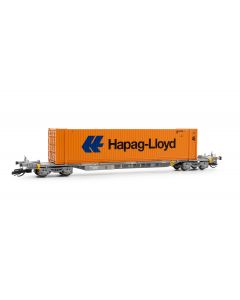 TOUAX 4-achs. Containertragwagen Sffgmss mit 45 Cont. Hapag Lloyd, Ep. VI