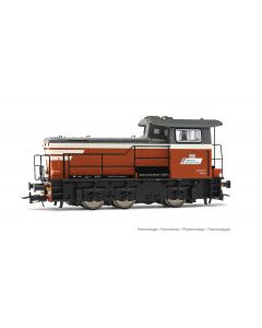 Mercitalia ST Dieselrangierlokomotive BR 245 rot/dunkelgrau mit weissen Streifen Ep.VI