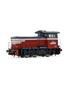 Mercitalia ST Dieselrangierlokomotive BR 245 rot/dunkelgrau mit weissen Streifen Ep.VI DCS