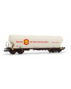 DB 4-achsiger hopper wagon mit rounded lateral sides Aurora Ep.V