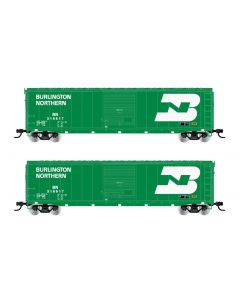 Burlington NorthernSchiebewandwagen boxcar grün 318620