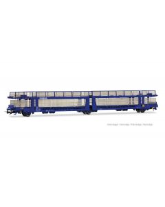 FS 3-achsiger Autotransportwagen Laeks modernisiert 63C BRAMBLES, blau, Ep. V