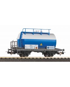 SBB 2-achsiger Tankwagen Schweizerische Sodafabrik, blau-weiss, Ep. IV