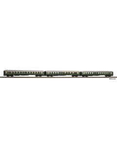 3er Set yl-Wg. Mit Steuerwagen DB , Ep III