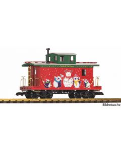 G-US Caboose North Pole Freight Weihnachtswagen