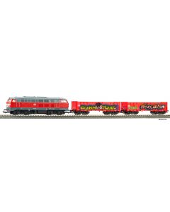 Start-Set Güterzug DB AG mit BR 218, A-Gleis mit Bettung