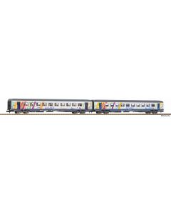 N-2er Set Corailwg. ALSACE 1.+2.Kl. SNCF, Ep VI