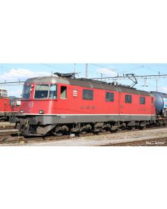 SBB E-Lok Re 6/6 11602 Prototyp, Morges, rot, Ep. V, DCS