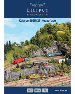 Liliput-Katalog 2025/26 H0, H0e, N Deutsch 2. Auflage