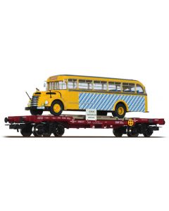Transportwagen mit Omnibus Gräf+Stift, SLB, Ep.V