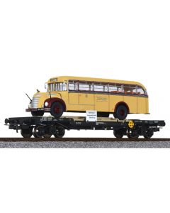 Transportwagen ÖBB mit Omnibus Gräf+Stift
