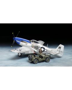 P-51D Mustang + 1/4-ton 4x4 Light Vehicle