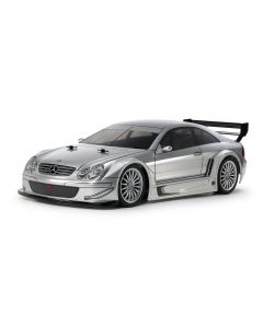 1/10 RC Mercedes CLK AMG Racing Version Silver Painted Body (TT-02)