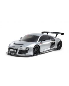 1/10 Audi R8 LMS 2008 Silver Painted Body (TT-02)