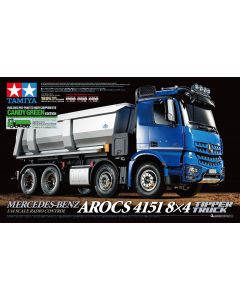 1/14 Mercedes Benz Arocs 4151 Tipper Truck 8x4 Candy Green