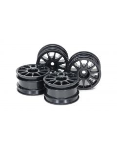 M-Chassis 11-Spoke Wheels (black, 4 pcs)
