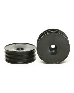 2WD Off-Road Dish Front Wheels Black (60/19)