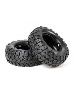Rock Block Tires (soft, 2pcs.)(CC-01)