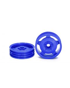 2WD Buggy Front Star-Dish Wheels (blue)