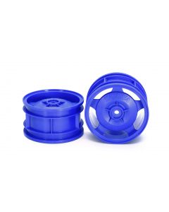 Buggy Rear Star-Dish Wheels (blue)
