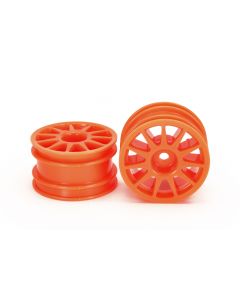 T3-01 11-Spoke Wheels (fl.-orange, 2pcs)
