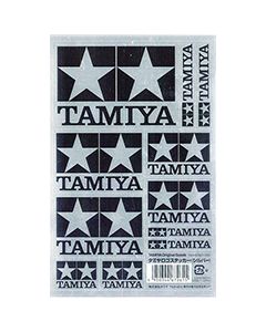 TAMIYA Logo Sticker silber