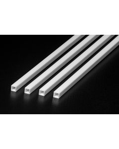 Plastic Beams 5mm Square Tube (4pcs)