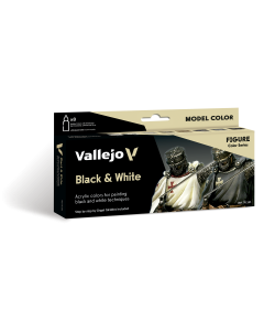 Black + White by Angel Giraldez Figure / 8 colors set 18 ml